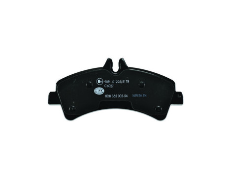 Brake Pad Set, disc brake 8DB 355 005-541 Hella, Image 2