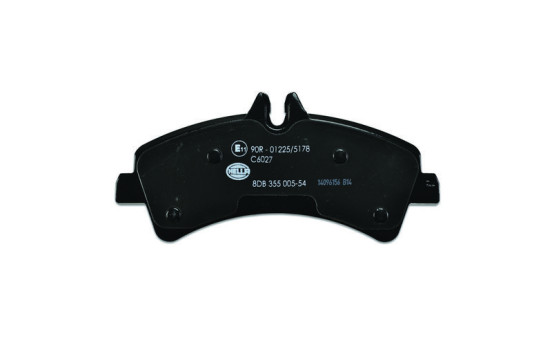 Brake Pad Set, disc brake 8DB 355 005-541 Hella, Image 2