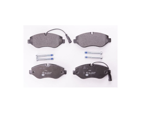 Brake Pad Set, disc brake 8DB 355 005-611 Hella