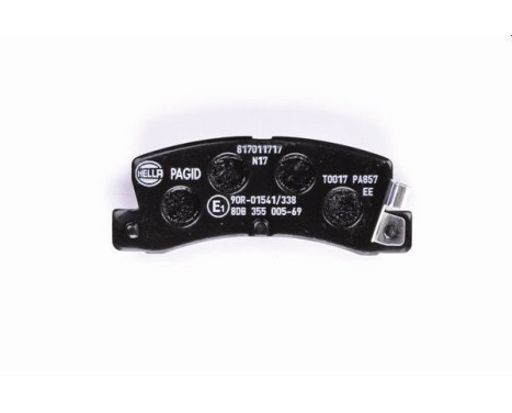 Brake Pad Set, disc brake 8DB 355 005-691 Hella Pagid GmbH, Image 3