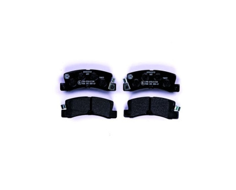 Brake Pad Set, disc brake 8DB 355 005-691 Hella