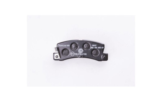 Brake Pad Set, disc brake 8DB 355 005-691 Hella, Image 2