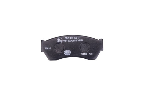 Brake Pad Set, disc brake 8DB 355 005-711 Hella, Image 2