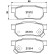Brake Pad Set, disc brake 8DB 355 005-731 Hella, Thumbnail 4
