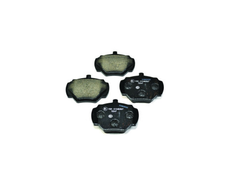 Brake Pad Set, disc brake 8DB 355 005-791 Hella
