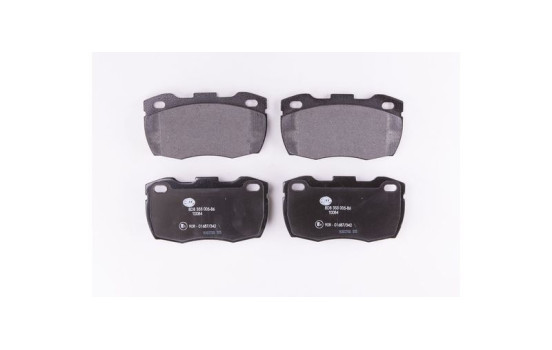 Brake Pad Set, disc brake 8DB 355 005-861 Hella