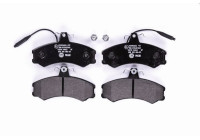 Brake Pad Set, disc brake 8DB 355 006-011 Hella