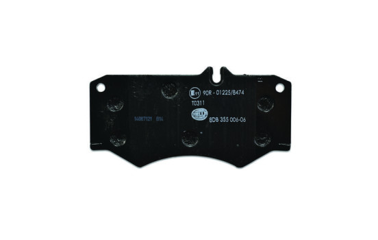 Brake Pad Set, disc brake 8DB 355 006-061 Hella, Image 2