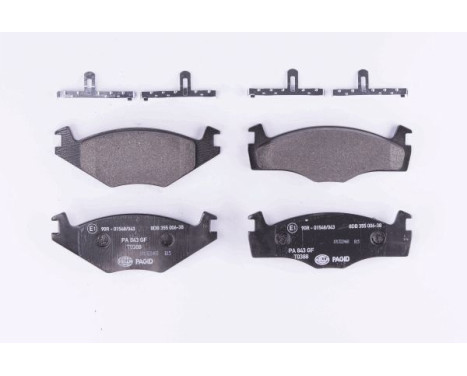 Brake Pad Set, disc brake 8DB 355 006-381 Hella Pagid GmbH, Image 2