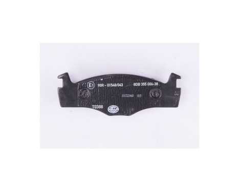 Brake Pad Set, disc brake 8DB 355 006-381 Hella, Image 2