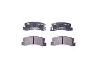 Brake Pad Set, disc brake 8DB 355 006-431 Hella