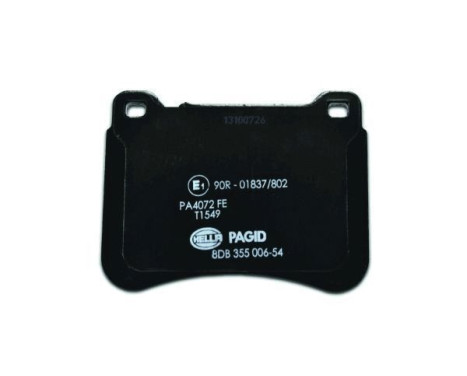 Brake Pad Set, disc brake 8DB 355 006-541 Hella Pagid GmbH, Image 3