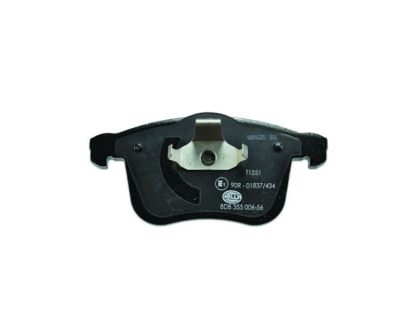 Brake Pad Set, disc brake 8DB 355 006-561 Hella, Image 2