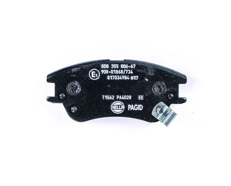 Brake Pad Set, disc brake 8DB 355 006-671 Hella, Image 2