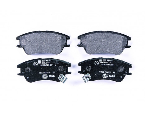 Brake Pad Set, disc brake 8DB 355 006-671 Hella