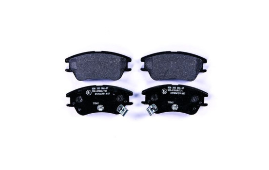 Brake Pad Set, disc brake 8DB 355 006-671 Hella, Image 4