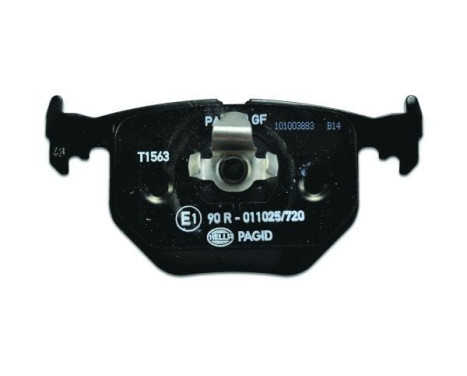 Brake Pad Set, disc brake 8DB 355 006-691 Hella Pagid GmbH, Image 3