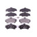 Brake Pad Set, disc brake 8DB 355 006-701 Hella