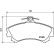 Brake Pad Set, disc brake 8DB 355 006-701 Hella, Thumbnail 4