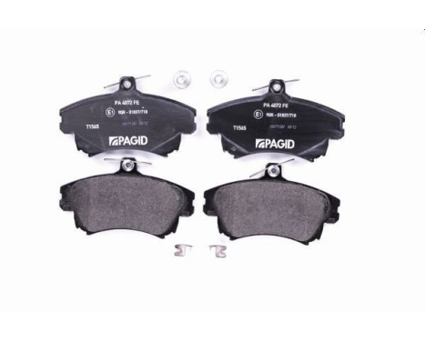 Brake pad set, disc brake 8DB 355 006-711 Hella Pagid GmbH, Image 2
