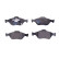 Brake Pad Set, disc brake 8DB 355 006-721 Hella, Thumbnail 2