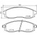 Brake Pad Set, disc brake 8DB 355 006-731 Hella, Thumbnail 4