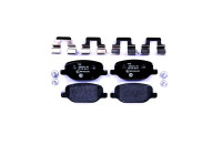 Brake Pad Set, disc brake 8DB 355 006-741 Hella