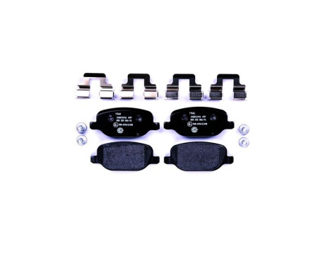 Brake Pad Set, disc brake 8DB 355 006-741 Hella