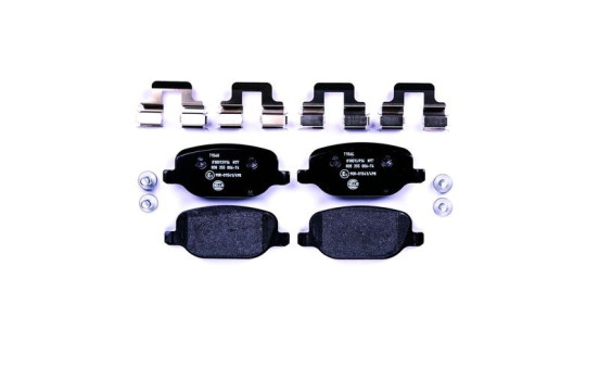 Brake Pad Set, disc brake 8DB 355 006-741 Hella