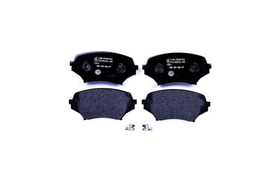 Brake Pad Set, disc brake 8DB 355 006-771 Hella