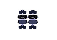 Brake Pad Set, disc brake 8DB 355 006-781 Hella