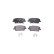 Brake Pad Set, disc brake 8DB 355 006-911 Hella