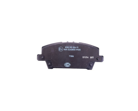 Brake Pad Set, disc brake 8DB 355 006-911 Hella, Image 2