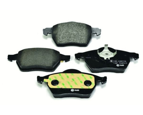 Brake Pad Set, disc brake 8DB 355 006-921 Hella Pagid GmbH, Image 2