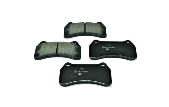 Brake Pad Set, disc brake 8DB 355 006-931 Hella