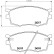 Brake Pad Set, disc brake 8DB 355 006-951 Hella, Thumbnail 4