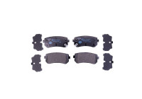 Brake Pad Set, disc brake 8DB 355 006-961 Hella