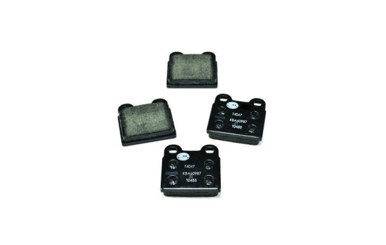 Brake Pad Set, disc brake 8DB 355 006-991 Hella