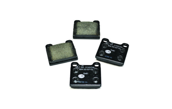 Brake Pad Set, disc brake 8DB 355 007-021 Hella