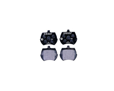 Brake Pad Set, disc brake 8DB 355 007-081 Hella