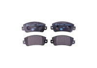 Brake Pad Set, disc brake 8DB 355 007-121 Hella