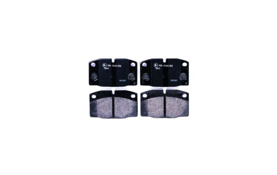 Brake Pad Set, disc brake 8DB 355 007-251 Hella