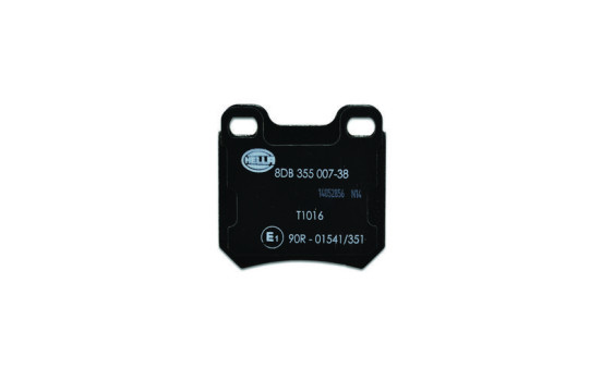 Brake Pad Set, disc brake 8DB 355 007-381 Hella, Image 2