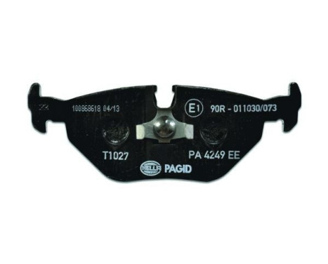 Brake Pad Set, disc brake 8DB 355 007-421 Hella Pagid GmbH, Image 3
