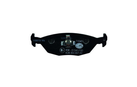 Brake Pad Set, disc brake 8DB 355 007-521 Hella, Image 2