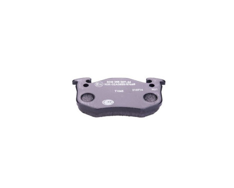 Brake Pad Set, disc brake 8DB 355 007-661 Hella, Image 3