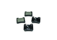 Brake Pad Set, disc brake 8DB 355 007-671 Hella