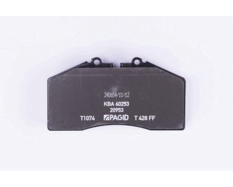 Brake Pad Set, disc brake 8DB 355 007-701 Hella Pagid GmbH, Image 3