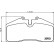 Brake Pad Set, disc brake 8DB 355 007-701 Hella