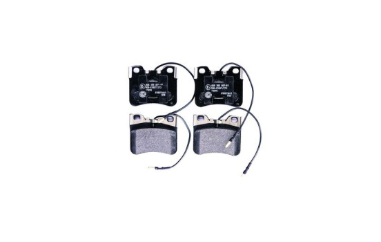 Brake Pad Set, disc brake 8DB 355 007-811 Hella